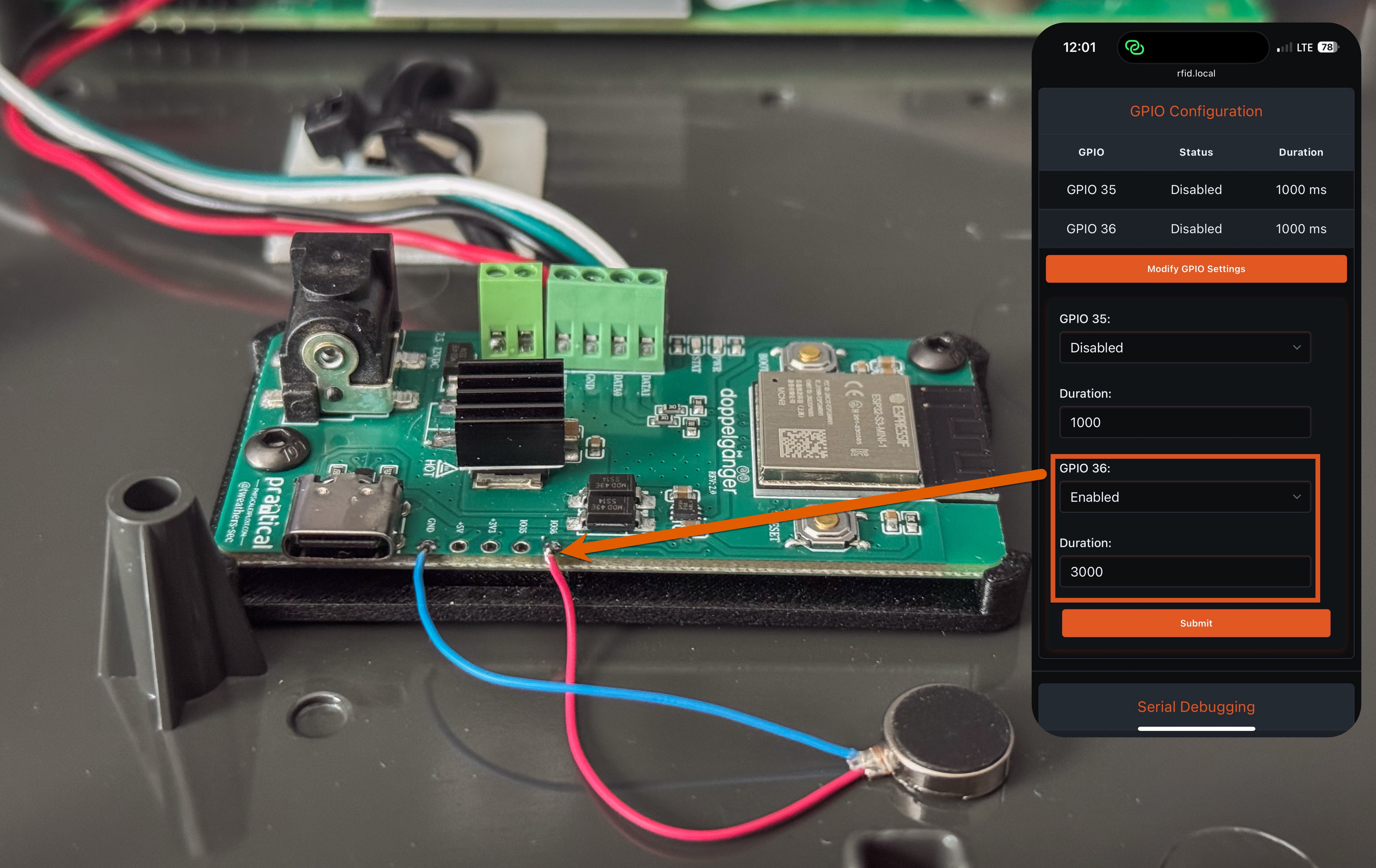 GPIO Settings